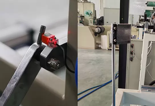 A parte de alimentação e aquecimento tem interruptor optoeletrônico para evitar erros de operação do processo de produção.